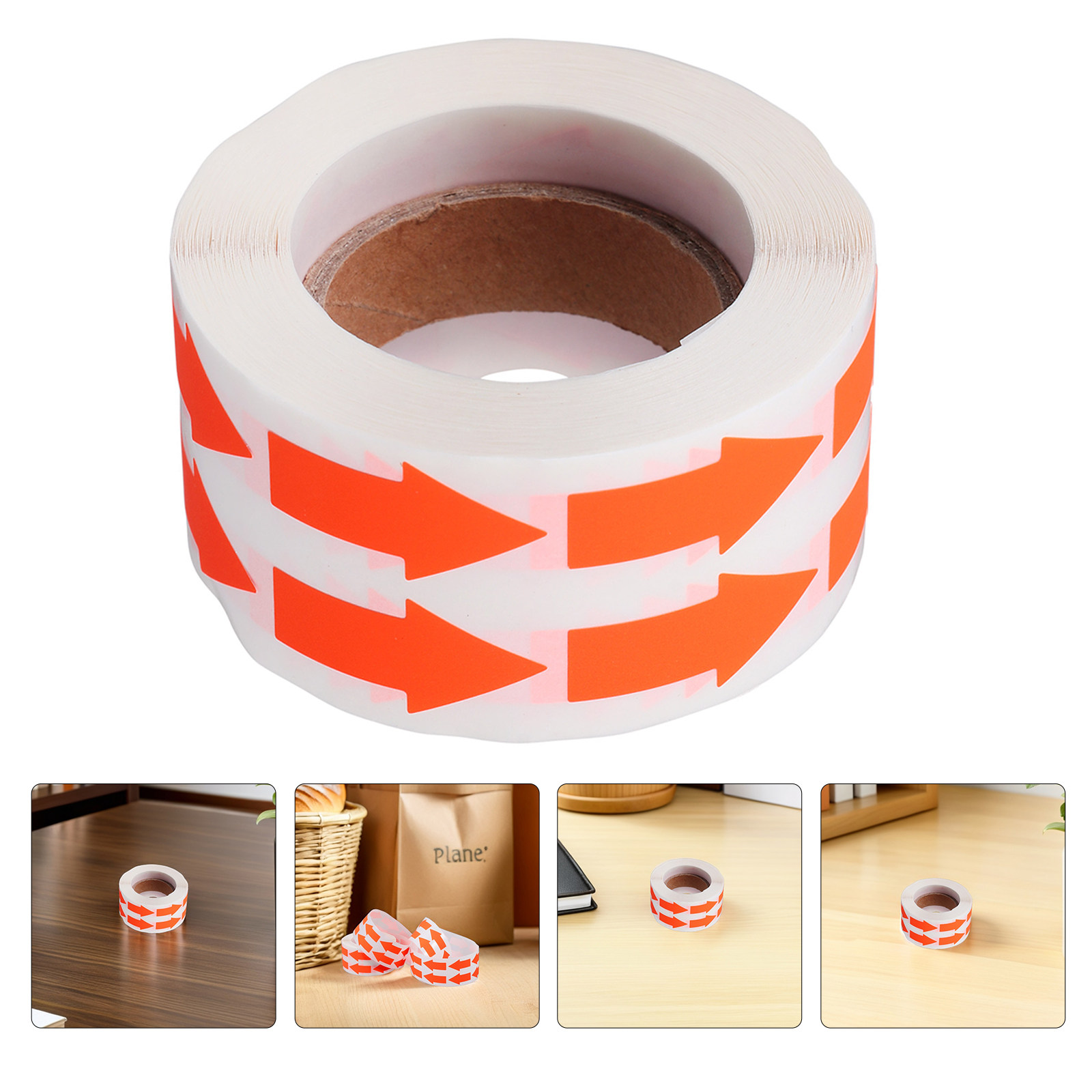 Sticker Label Roll - 2 Rol Stiker Panah Fluoresen Perekat