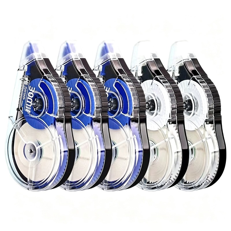 Correction Tape Roller - 3/5Pcs Pita Koreksi Roller 8M Kapasitas