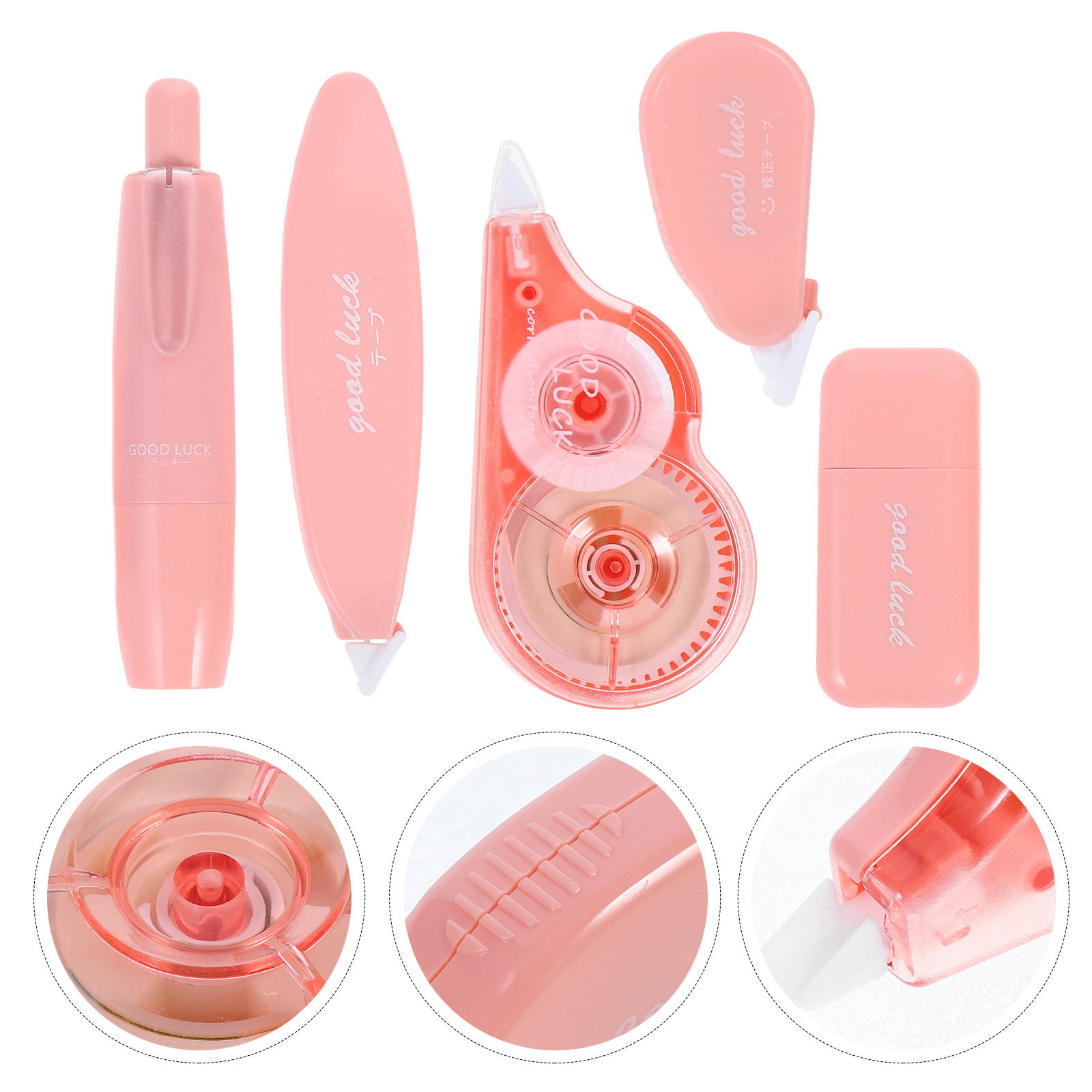 Correction Tape Roller - 5 buah Set Pita Koreksi Portabel