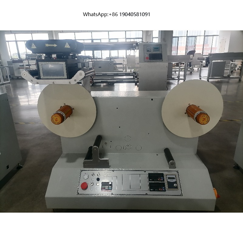 Sticker Label Roll - Mesin Penggulung Otomatis Presisi Tinggi dengan
