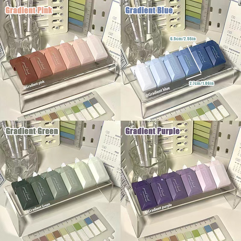 6 buah pita koreksi gradien ga - Correction Tape Roller ulasan dan harga