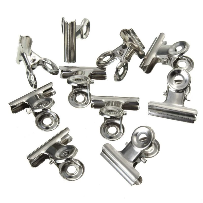 10 Buah Klip Binder Dokumen Ke - Binder Clip Assorted ulasan dan harga