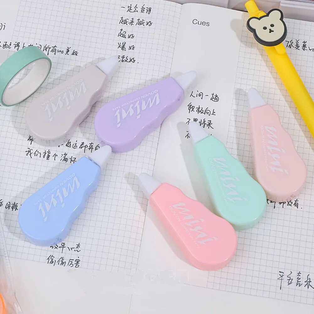 6Pcs/Set 24 M Pita Koreksi Aks - Correction Tape Roller ulasan dan harga