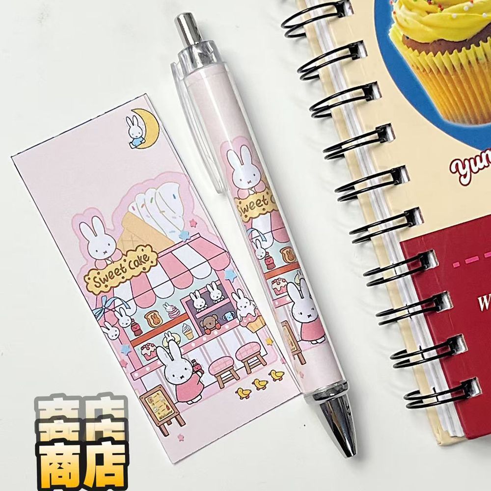 Pulpen Gel Miffy Rabbit Baru W - Stationery Supplier ulasan dan harga
