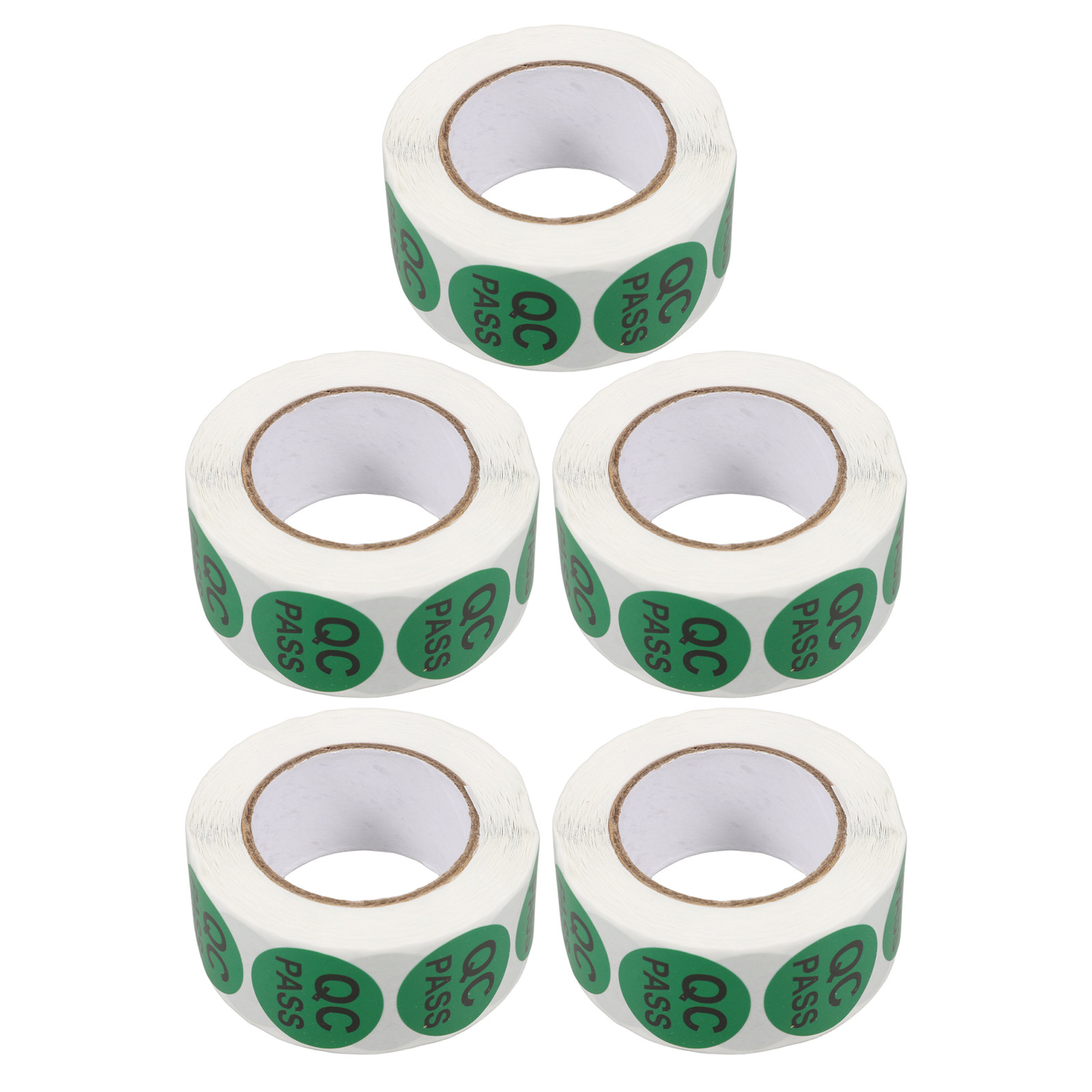 5 Gulung Stiker Kontrol Kualit - Sticker Label Roll ulasan dan harga