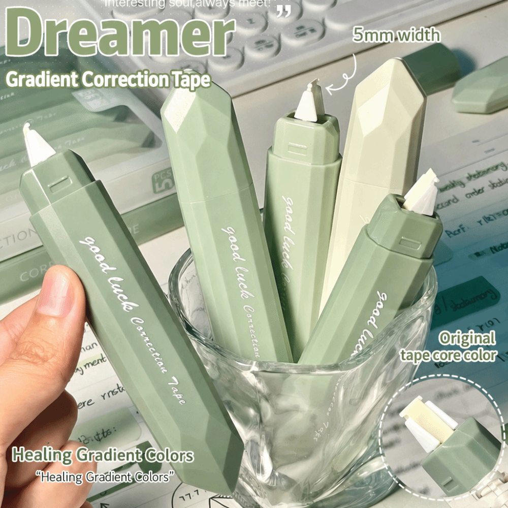 5 buah Pita Koreksi Warna Kert - Correction Tape Roller ulasan dan harga
