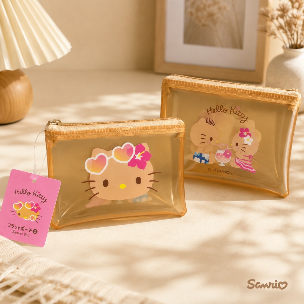 Dompet Koin PVC Anti Air Hello - Tan Stationery & Office Supply ulasan dan harga
