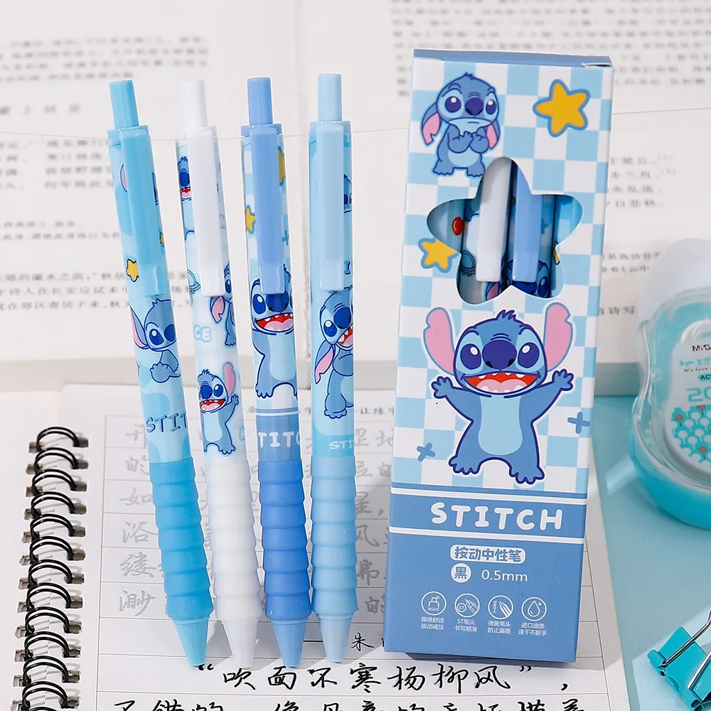 Aniime 4Pcs Stitchss Pena Gel  - Stationery Supplier ulasan dan harga