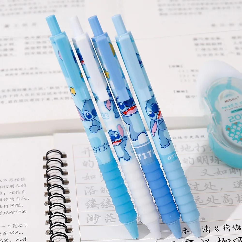 Aniime 4Pcs Stitchss Pena Gel  - Stationery Supplier ulasan dan harga