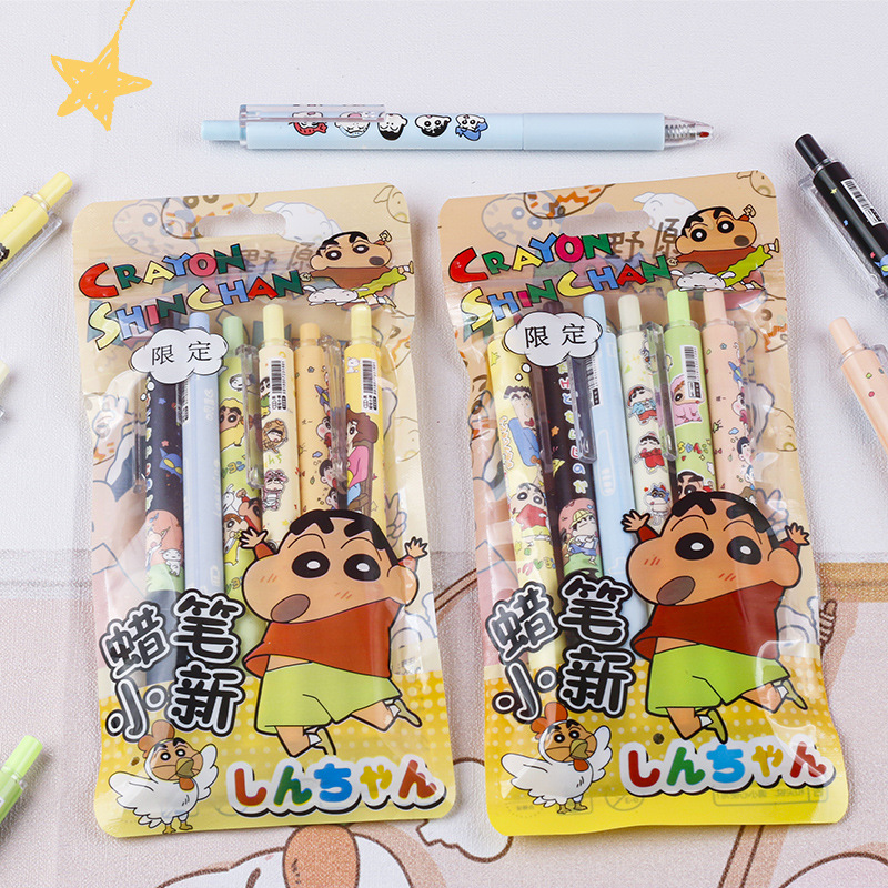 Pena Klik Hitam dengan Motif K - Stationery Supplier ulasan dan harga