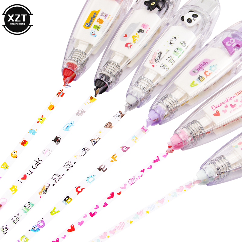Anak-anak Kawaii Hewan Tekan J - Correction Tape Roller ulasan dan harga