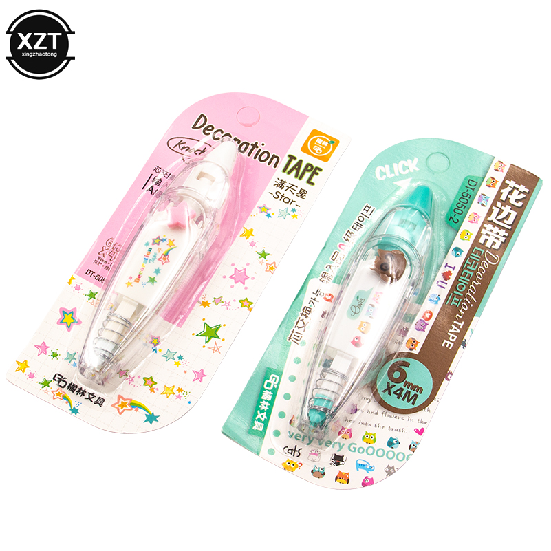 Anak-anak Kawaii Hewan Tekan J - Correction Tape Roller ulasan dan harga