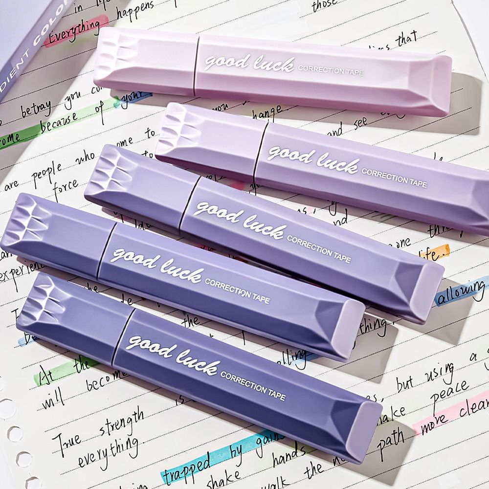 5pcs/set Pita Koreksi Warna Gr - Correction Tape Roller ulasan dan harga